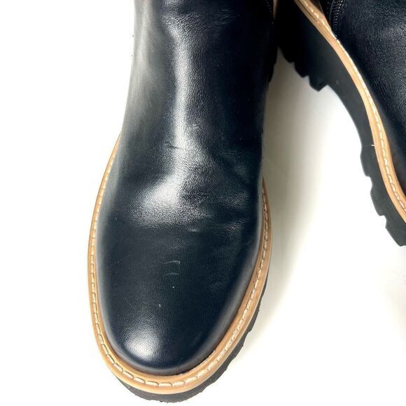 Vaneli  Mariel Black Napa Leather Ankle Boots - Picture 13 of 13